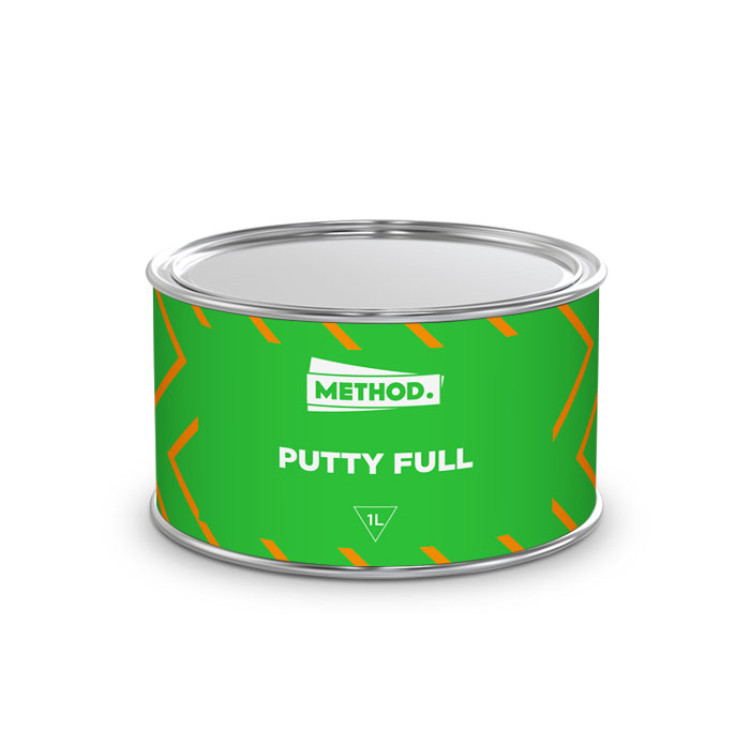 Шпаклівка поліефірна універсальна Method Putty Full 1,9кг в комплекті з затверджувачем (9080)